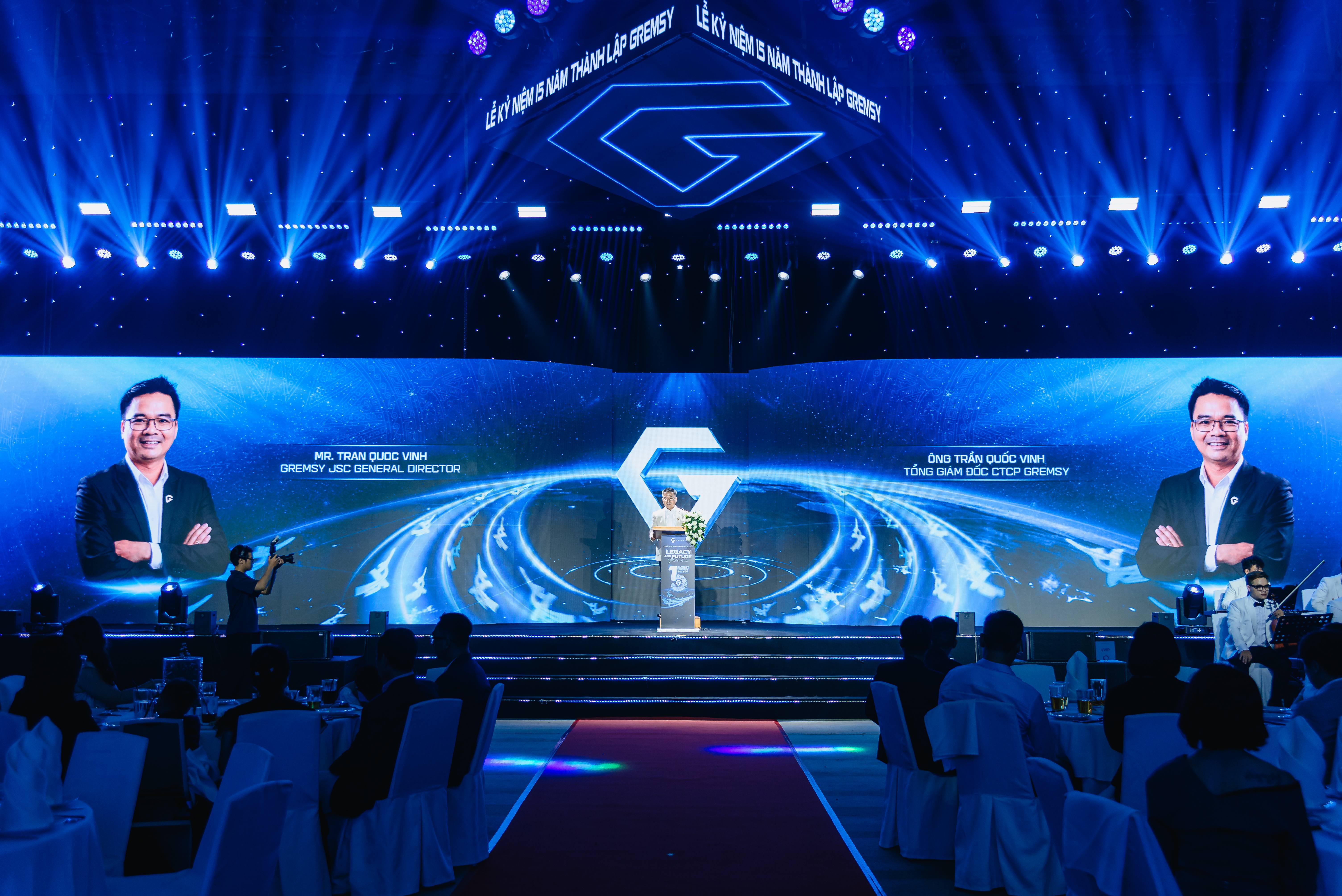 TOÀN VĂN BÀI PHÁT BIỂU CỦA  ÔNG TRẦN QUỐC VINH - TỔNG GIÁM ĐỐC CÔNG TY CỔ PHẦN GREMSY TẠI LỄ KỶ NIỆM 15 NĂM THÀNH LẬP GREMSY