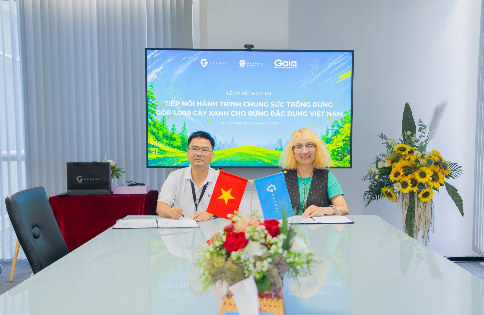 GREMSY VÀ GAIA TIẾP TỤC ĐỒNG HÀNH, CHUNG SỨC TRỒNG RỪNG TỪ GREMSY POWER RUN 2026