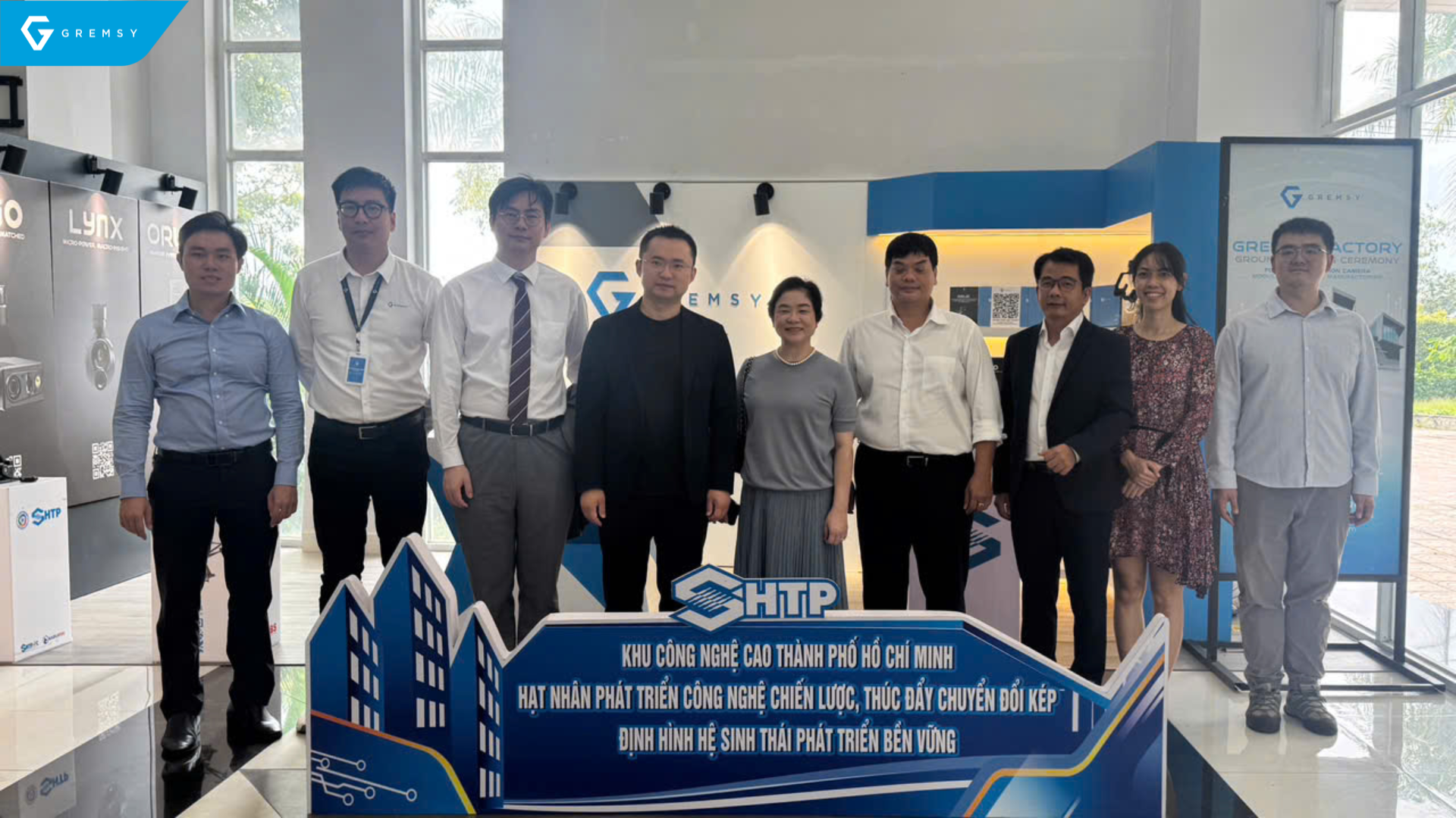 GREMSY ĐÓN TIẾP ĐOÀN CÔNG TÁC TỪ VIỆN SÁNG TẠO VÀ CHUYỂN ĐỔI SỐ VÀ MẠNG LƯỚI TRI THỨC RỒNG XANH TOÀN CẦU